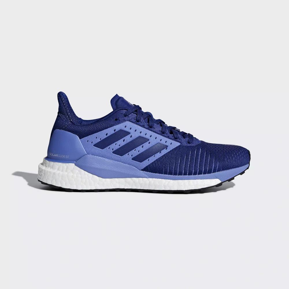 Adidas Solar Glide ST Tenis Para Correr Azules Para Mujer (MX-33044)